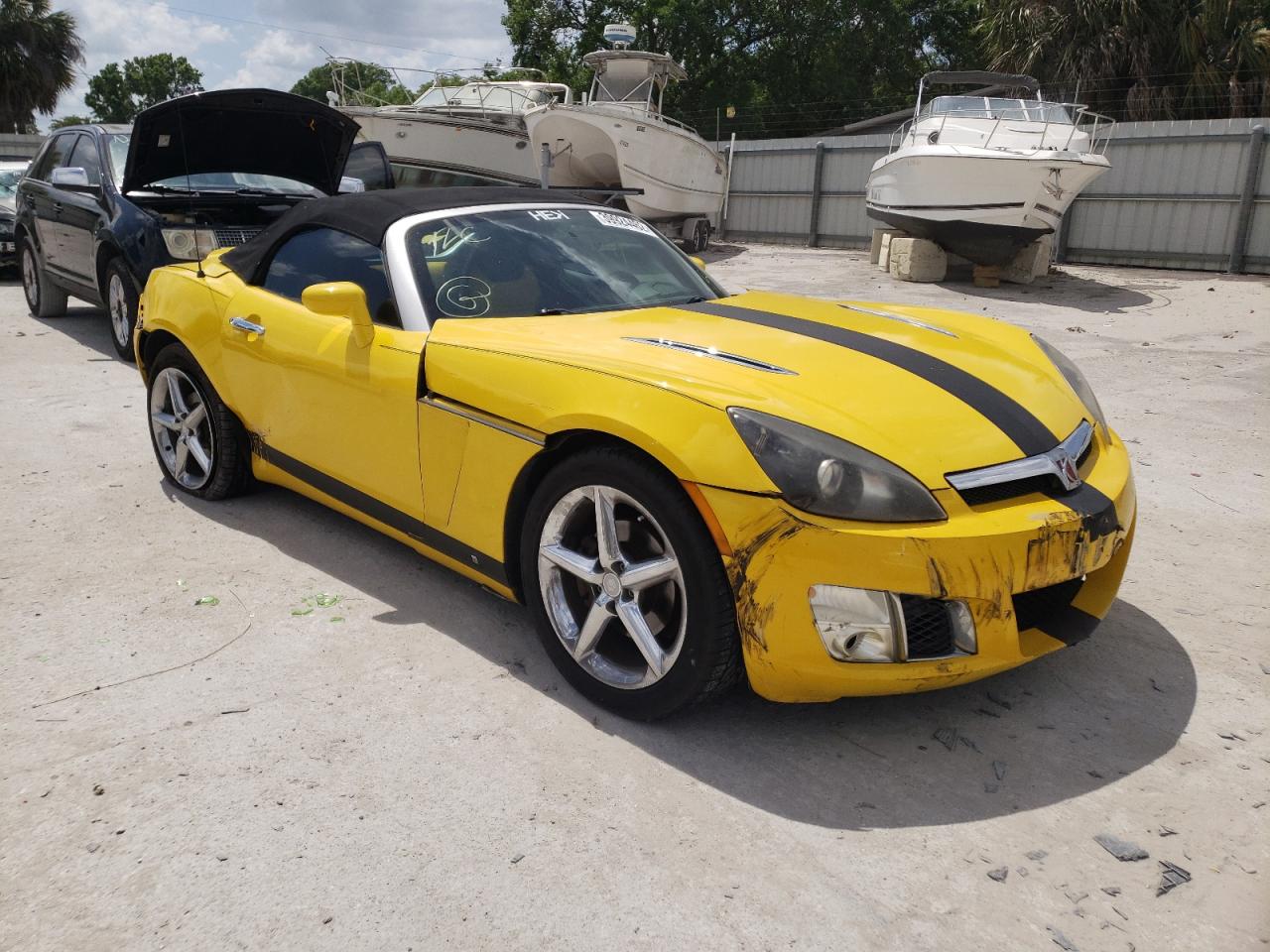 SATURN SKY REDLIN 2007 with VIN 1G8MG35X47Y130616 - Photo from auction