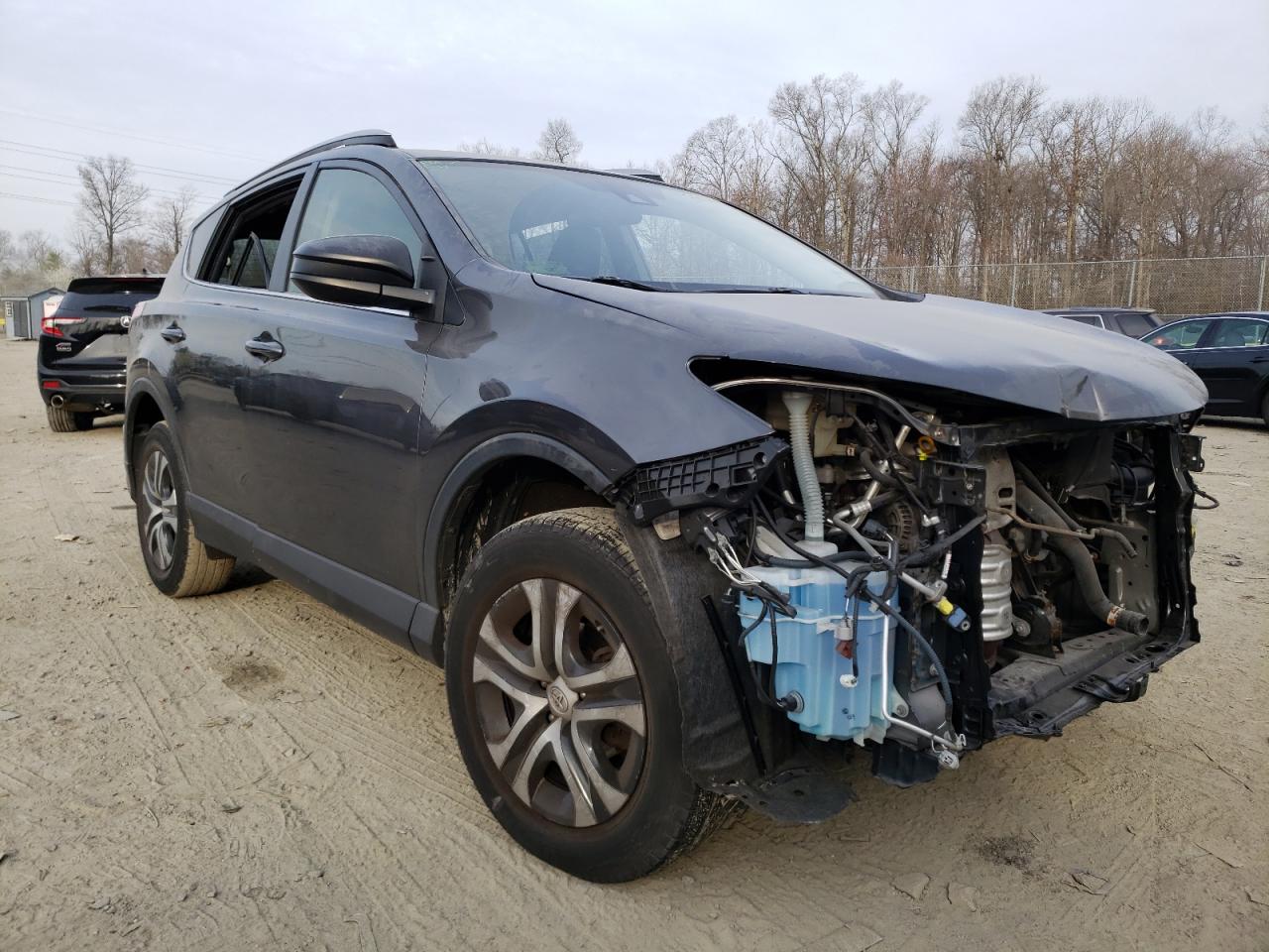 TOYOTA RAV4 LE 2018 with VIN JTMBFREV4JJ176254 - Photo from auction