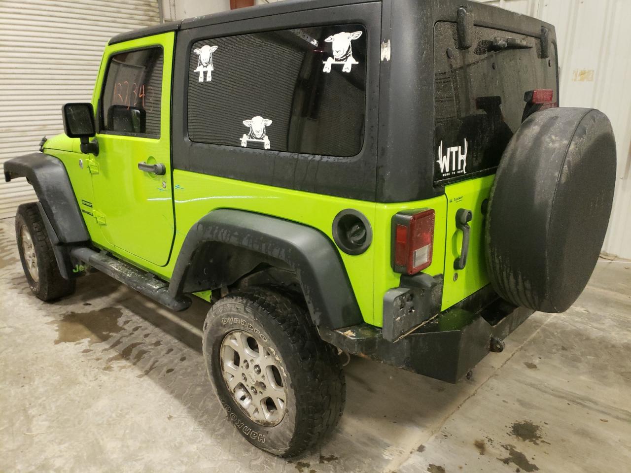 Photo 3 from auction – 2012 JEEP WRANGLER S with VIN 1C4AJWAG2CL264064