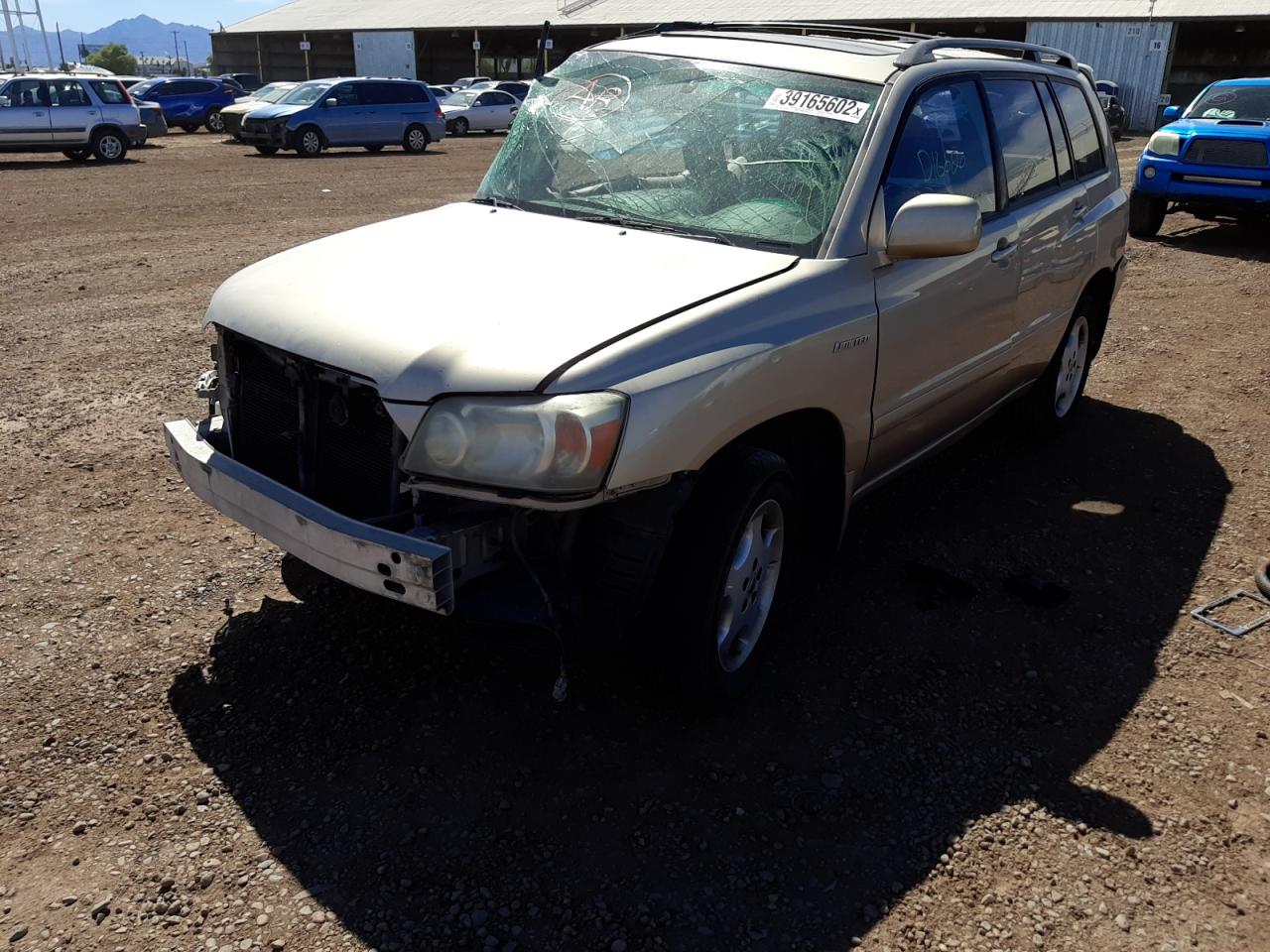 Photo 2 from auction – 2006 TOYOTA HIGHLANDER with VIN JTEEP21AX60155342