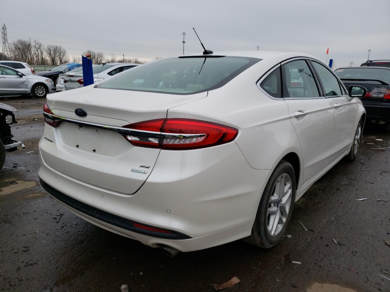 Photo 4 from auction – 2017 FORD FUSION SE with VIN 3FA6P0HD7HR272639