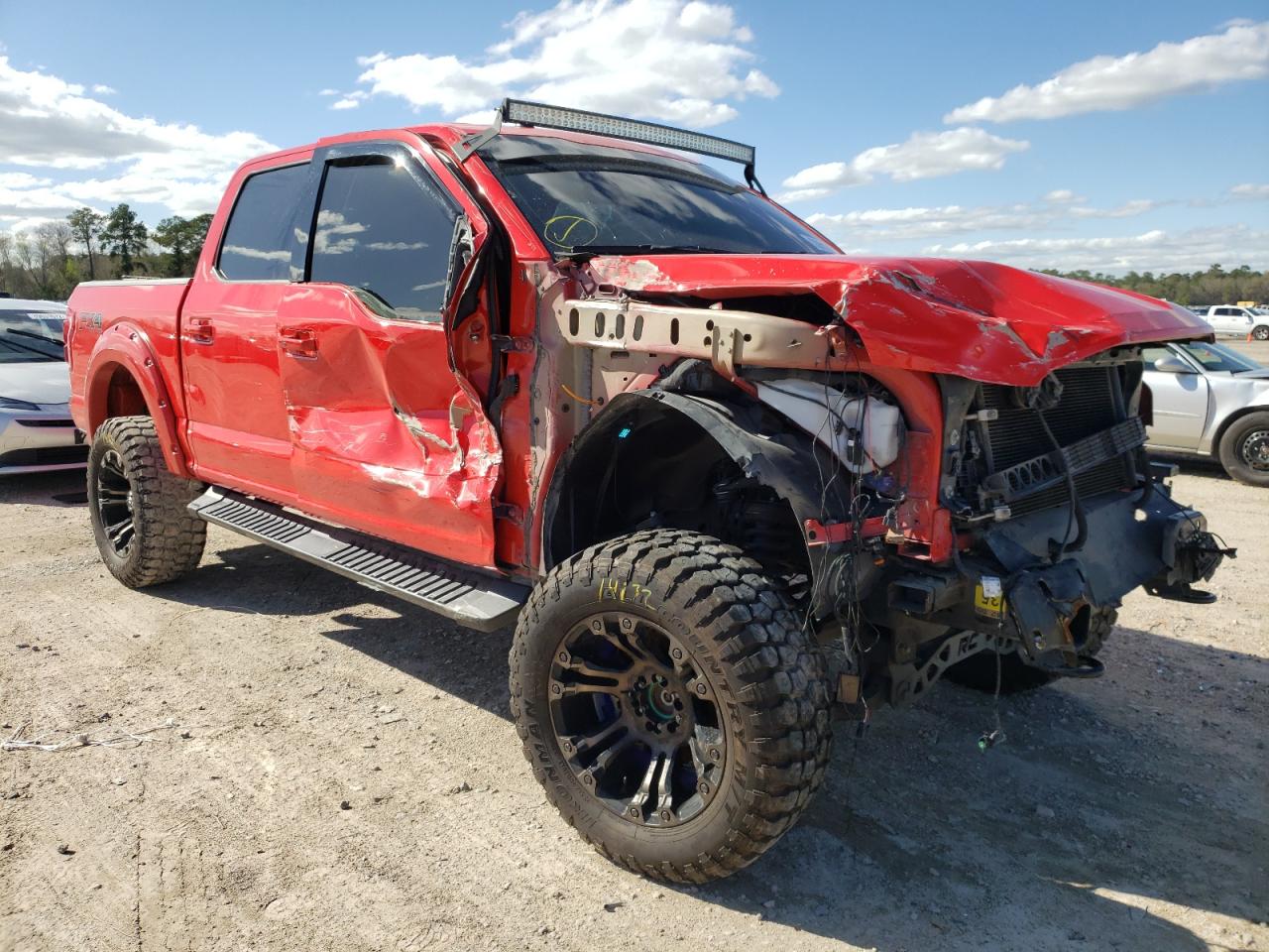 FORD F150 SUPER 2015 with VIN 1FTEW1EF4FKE68141 - Photo from auction