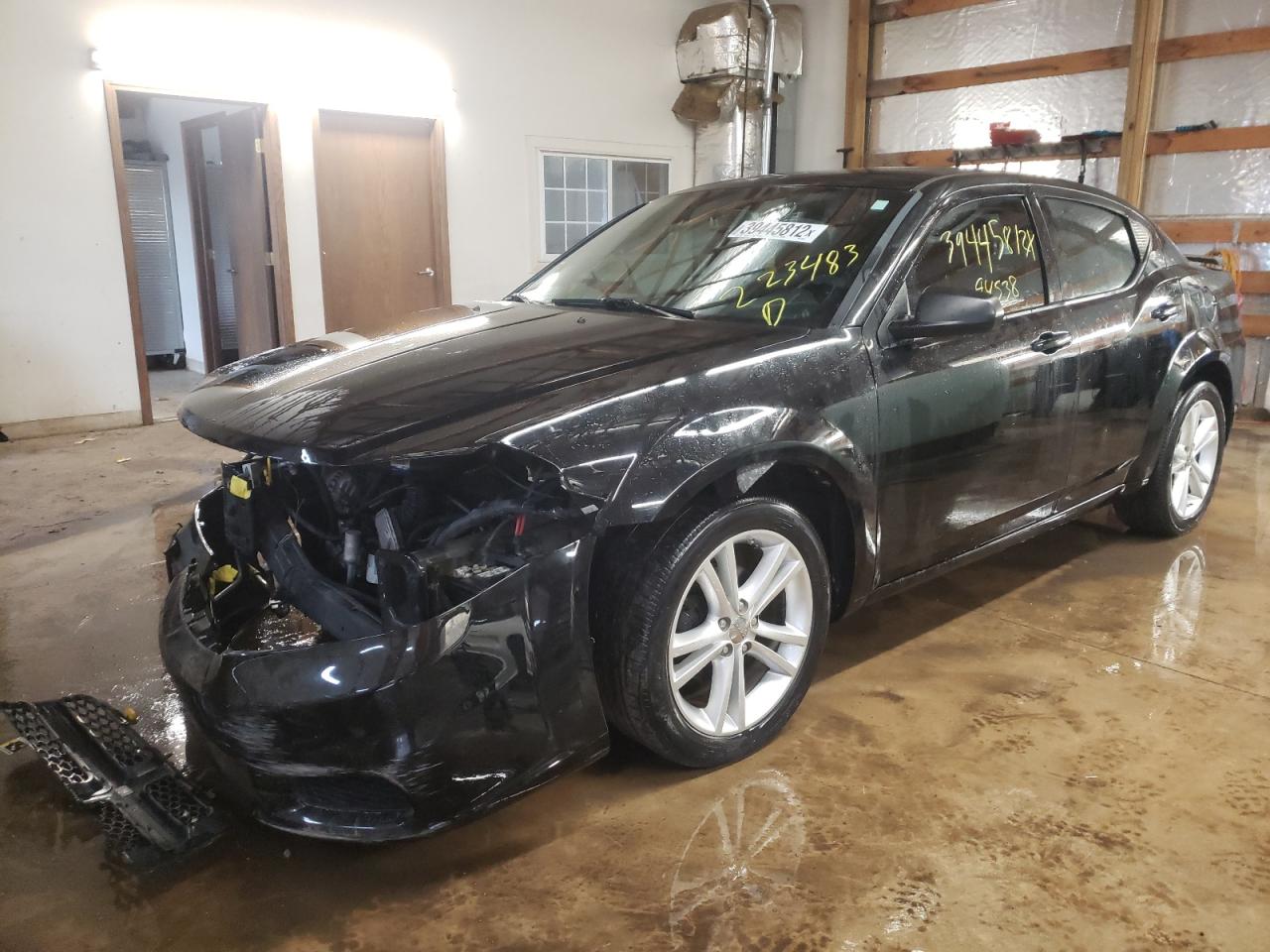 Photo 2 from auction – 2014 DODGE AVENGER SE with VIN 1C3CDZAB2EN223483