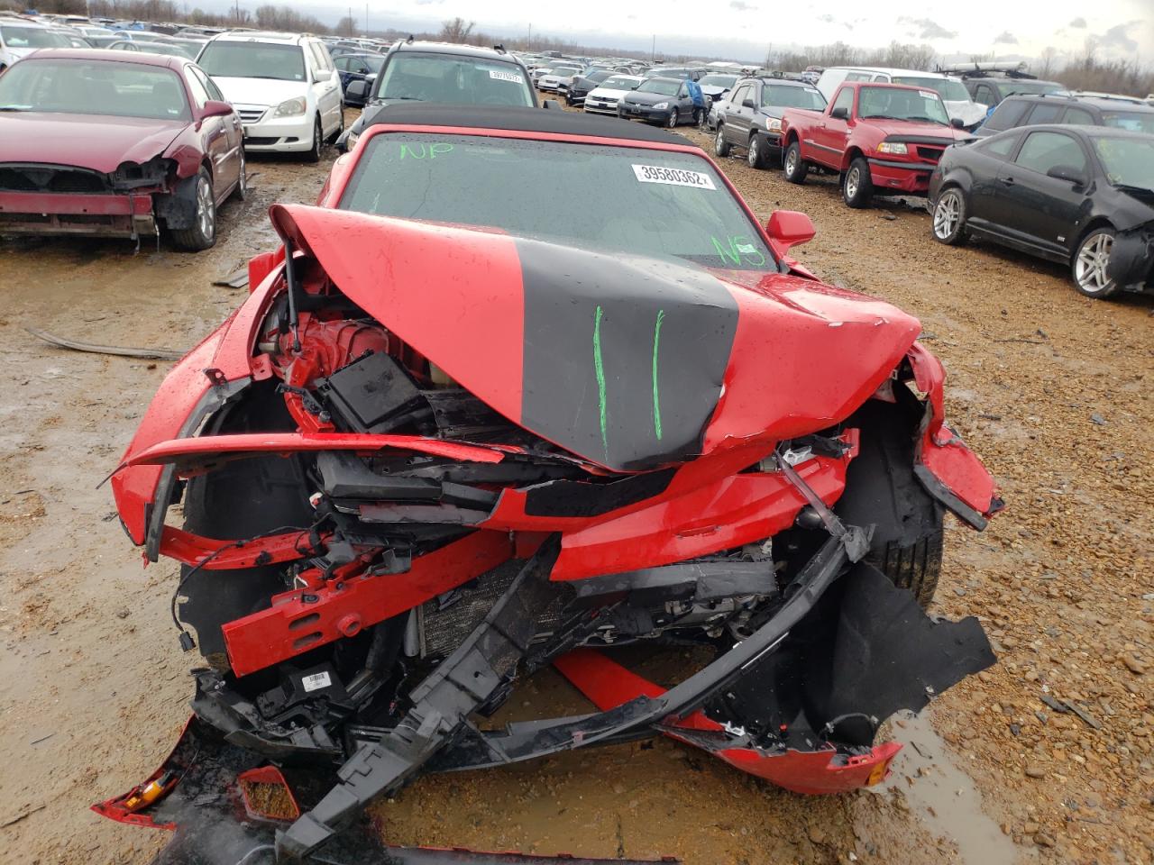 Photo 7 from auction – 2017 CHEVROLET CAMARO LT with VIN 1G1FB3DXXH0116131