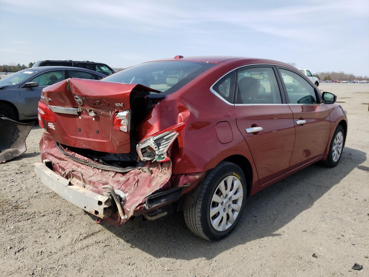 Photo 4 from auction – 2016 NISSAN SENTRA S with VIN 3N1AB7AP7GY227465
