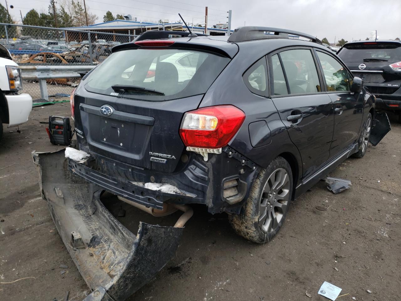 Photo 4 from auction – 2014 SUBARU IMPREZA SP with VIN JF1GPAL62E8226880