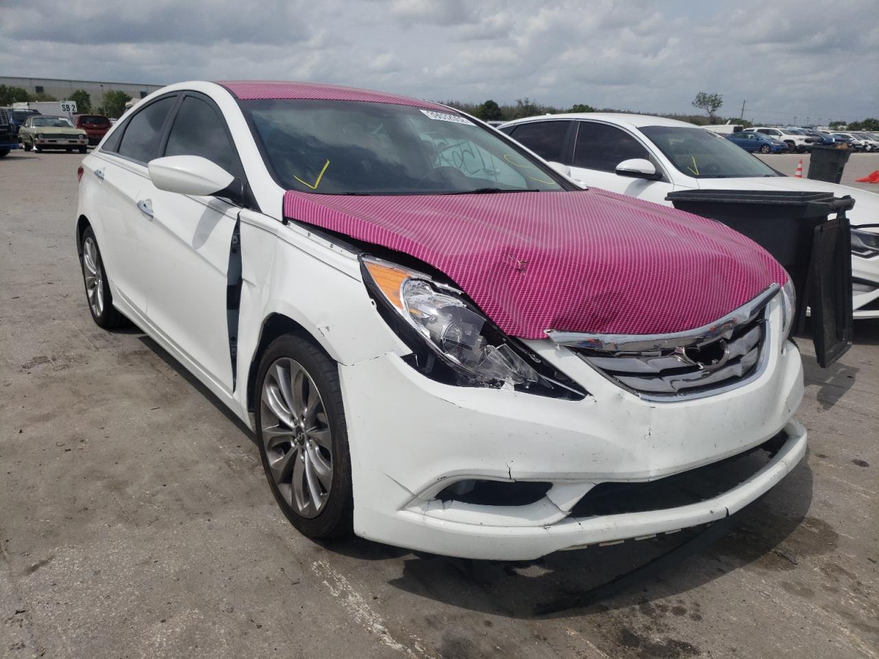 HYUNDAI SONATA SE 2013 with VIN 5NPEC4AC3DH768822 - Photo from auction