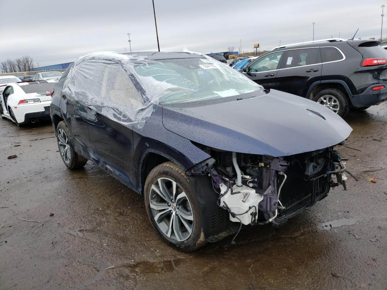 LEXUS RX 350 BAS 2017 with VIN 2T2BZMCA2HC133771 - Photo from auction