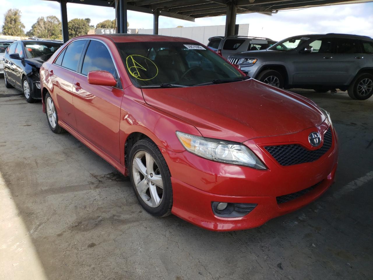 TOYOTA CAMRY BASE 2010 with VIN 4T1BF3EK0AU073068 - Photo from auction