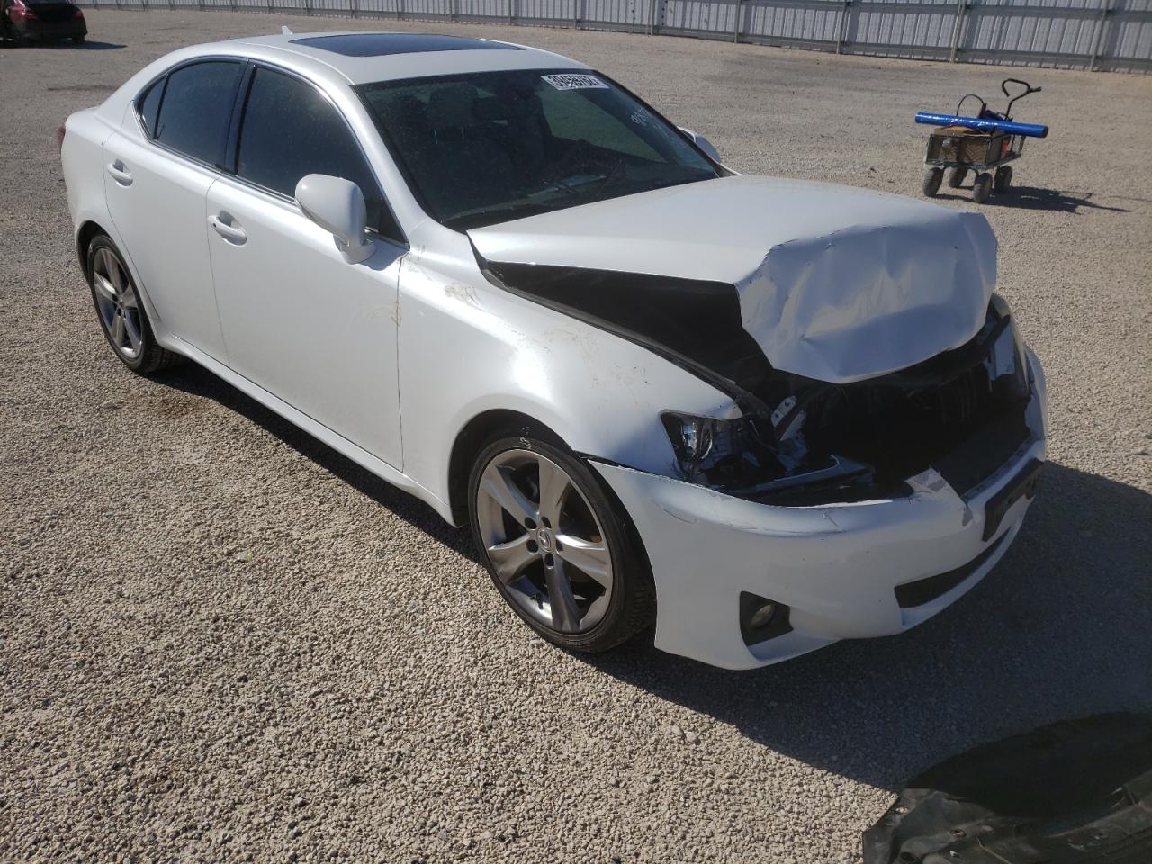 LEXUS IS 250 2012 with VIN JTHBF5C26C5161752 - Photo from auction