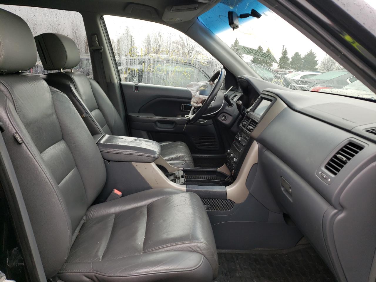 Photo 5 from auction – 2008 HONDA PILOT EXL with VIN 5FNYF18748B039082