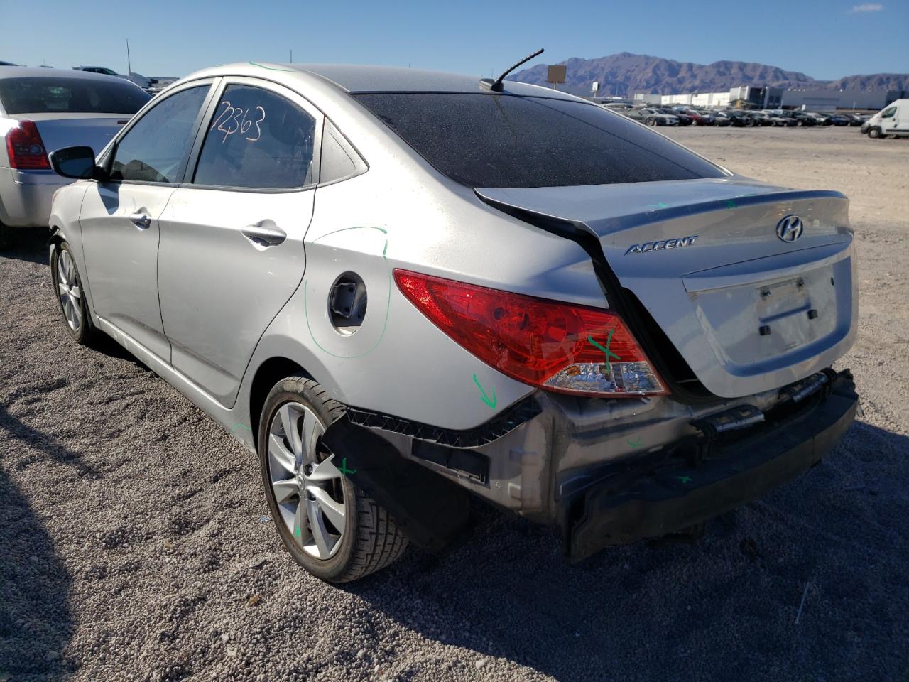 Photo 3 from auction – 2014 HYUNDAI ACCENT GLS with VIN KMHCU4AE2EU776094