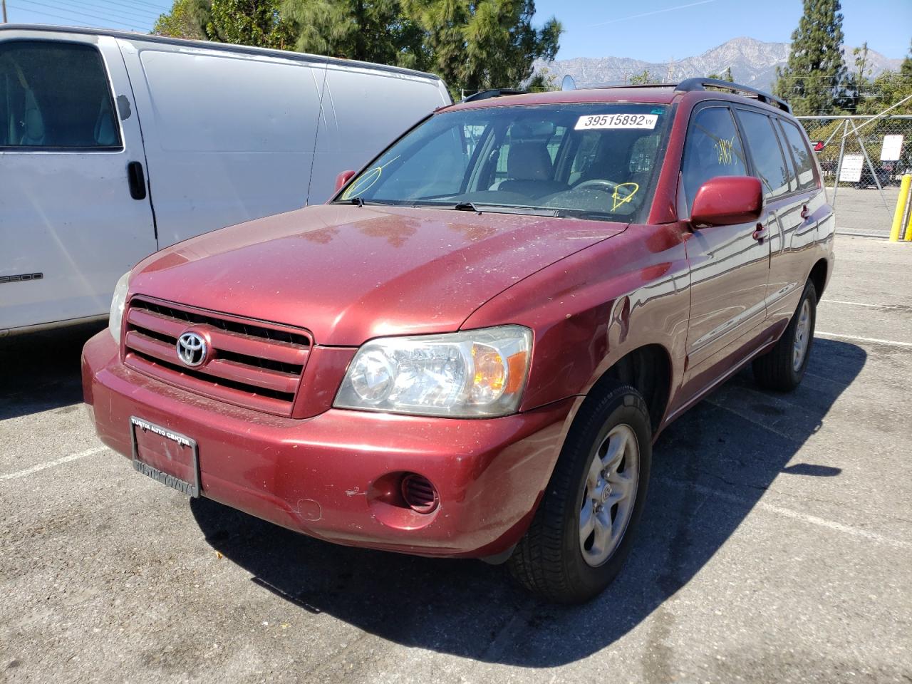 Photo 2 from auction – 2006 TOYOTA HIGHLANDER with VIN JTEGD21A860135964