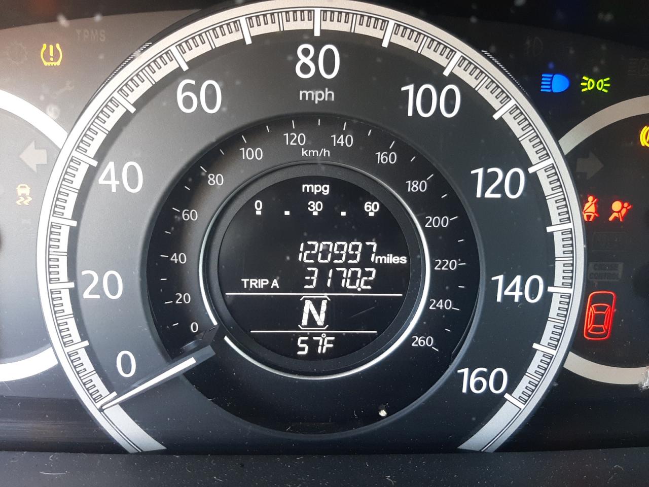 Photo 8 from auction – 2014 HONDA ACCORD LX with VIN 1HGCR2F38EA064581