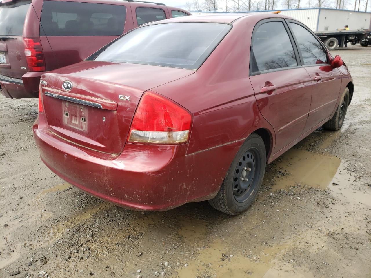 Photo 4 from auction – 2007 KIA SPECTRA EX with VIN KNAFE121475453779