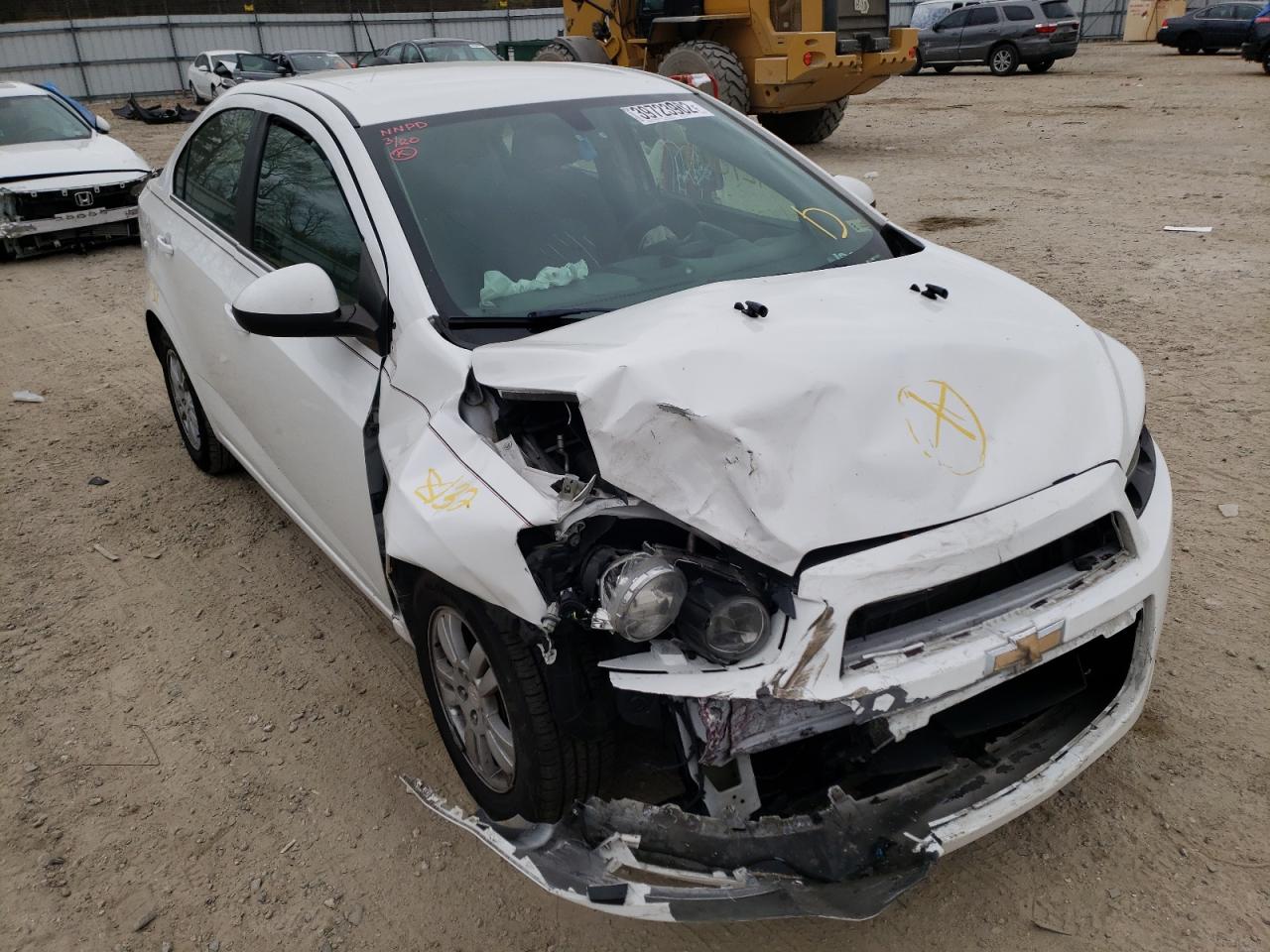 CHEVROLET SONIC LT 2016 with VIN 1G1JC5SH1G4139724 - Photo from auction