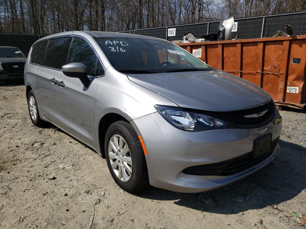 Photo 1 from auction – 2020 CHRYSLER VOYAGER L with VIN 2C4RC1AG7LR249356