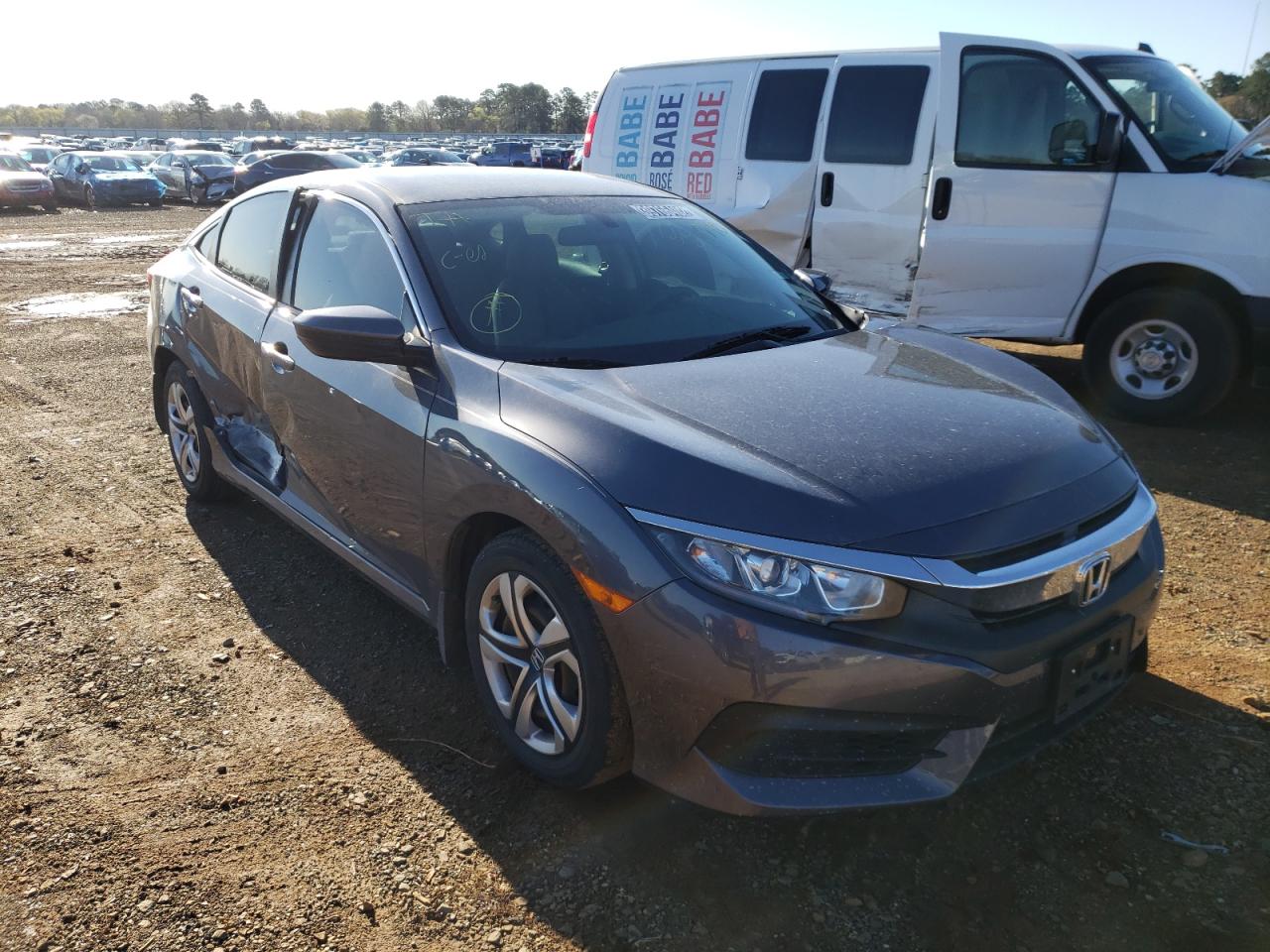 Photo 1 from auction – 2016 HONDA CIVIC LX with VIN 19XFC2F58GE094940