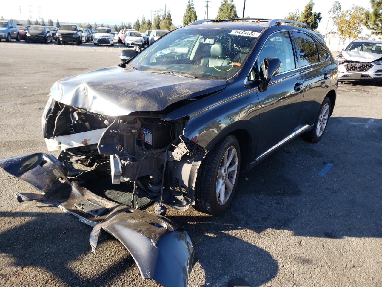 Photo 2 from auction – 2010 LEXUS RX 350 with VIN 2T2ZK1BA8AC031853