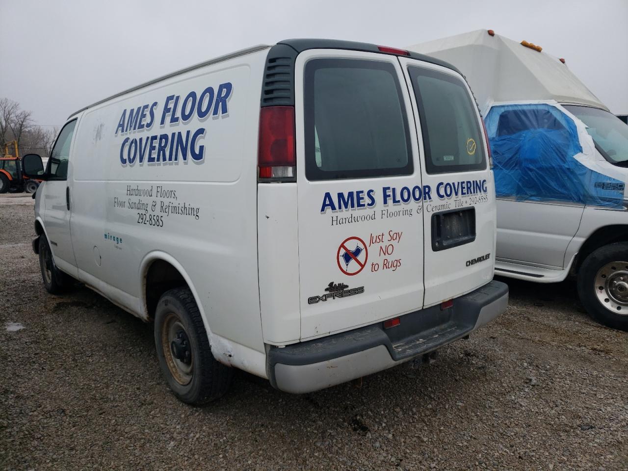 Photo 3 from auction – 2002 CHEVROLET EXPRESS G2 with VIN 1GCGG25R121124210