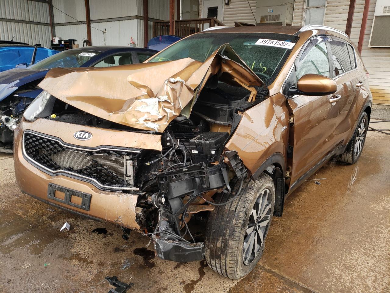 Photo 2 from auction – 2017 KIA SPORTAGE E with VIN KNDPNCAC9H7037657
