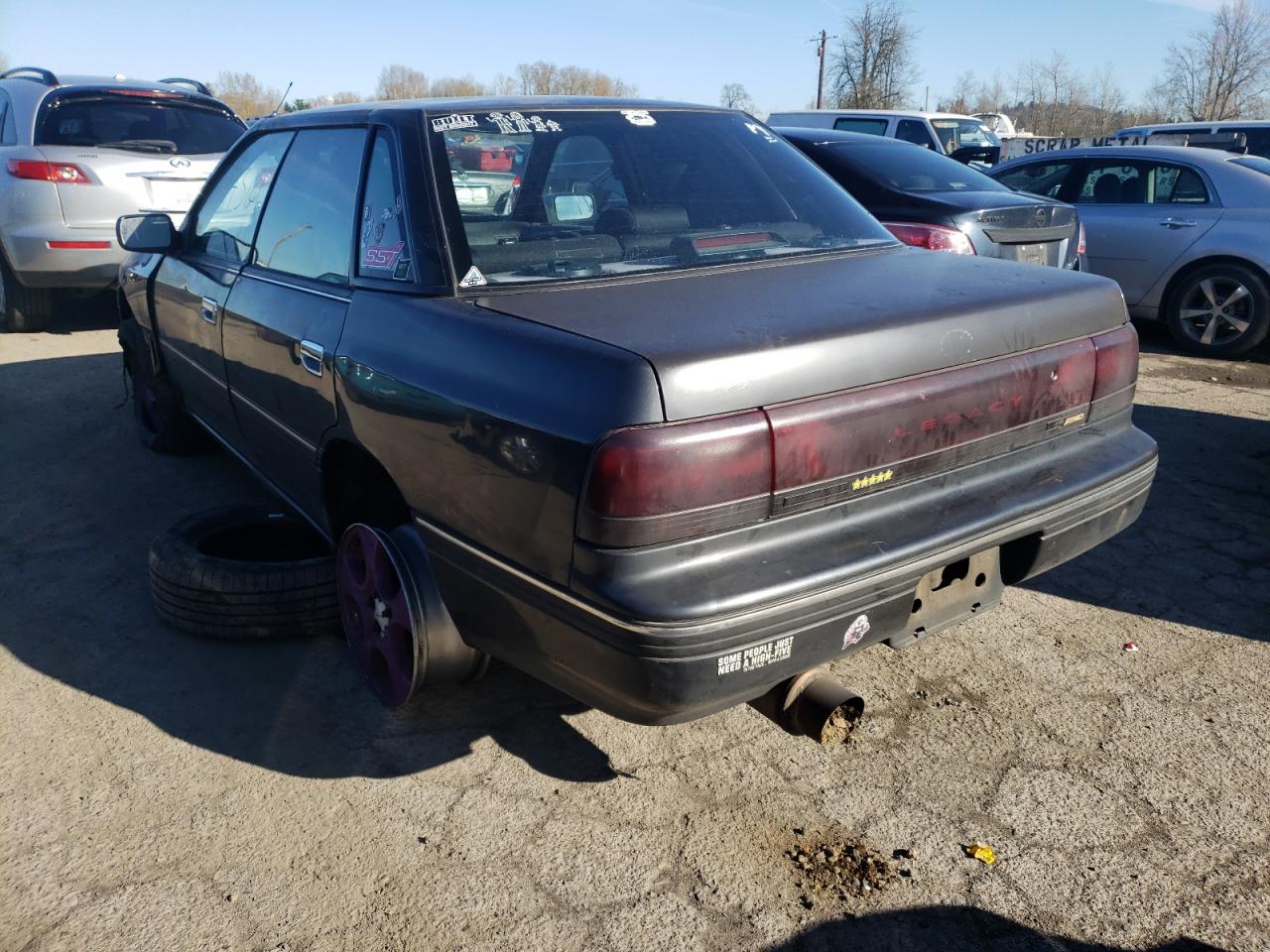 Photo 3 from auction – 1993 SUBARU LEGACY L with VIN 4S3BC633XP7658886