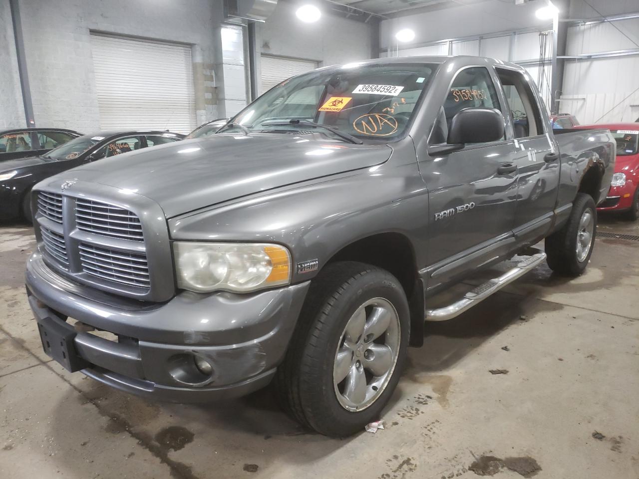 Photo 2 from auction – 2005 DODGE RAM 1500 S with VIN 1D7HU18D15S186394