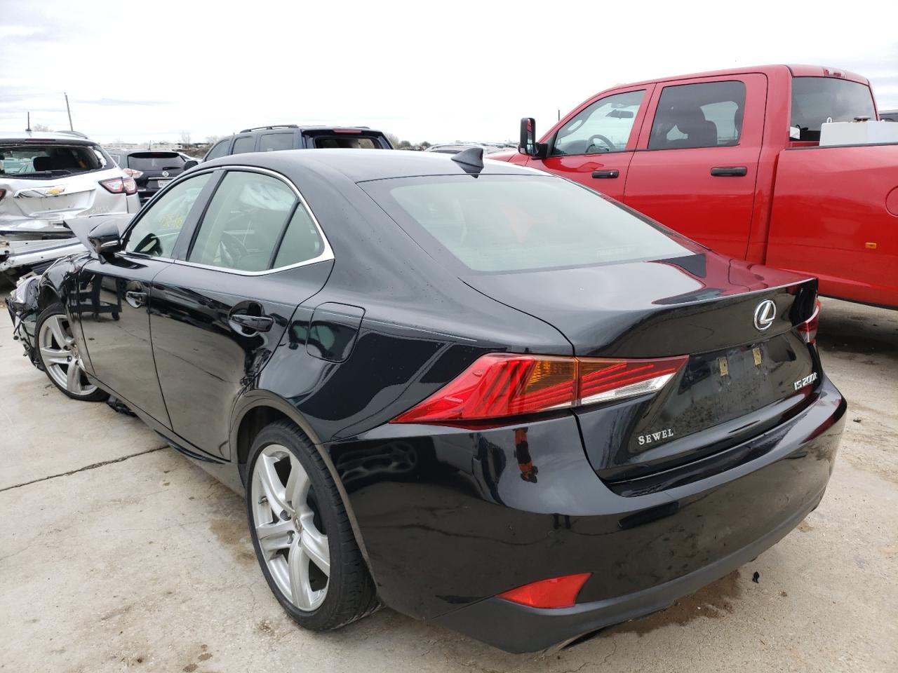 Photo 3 from auction – 2017 LEXUS IS 200T with VIN JTHBA1D21H5044688