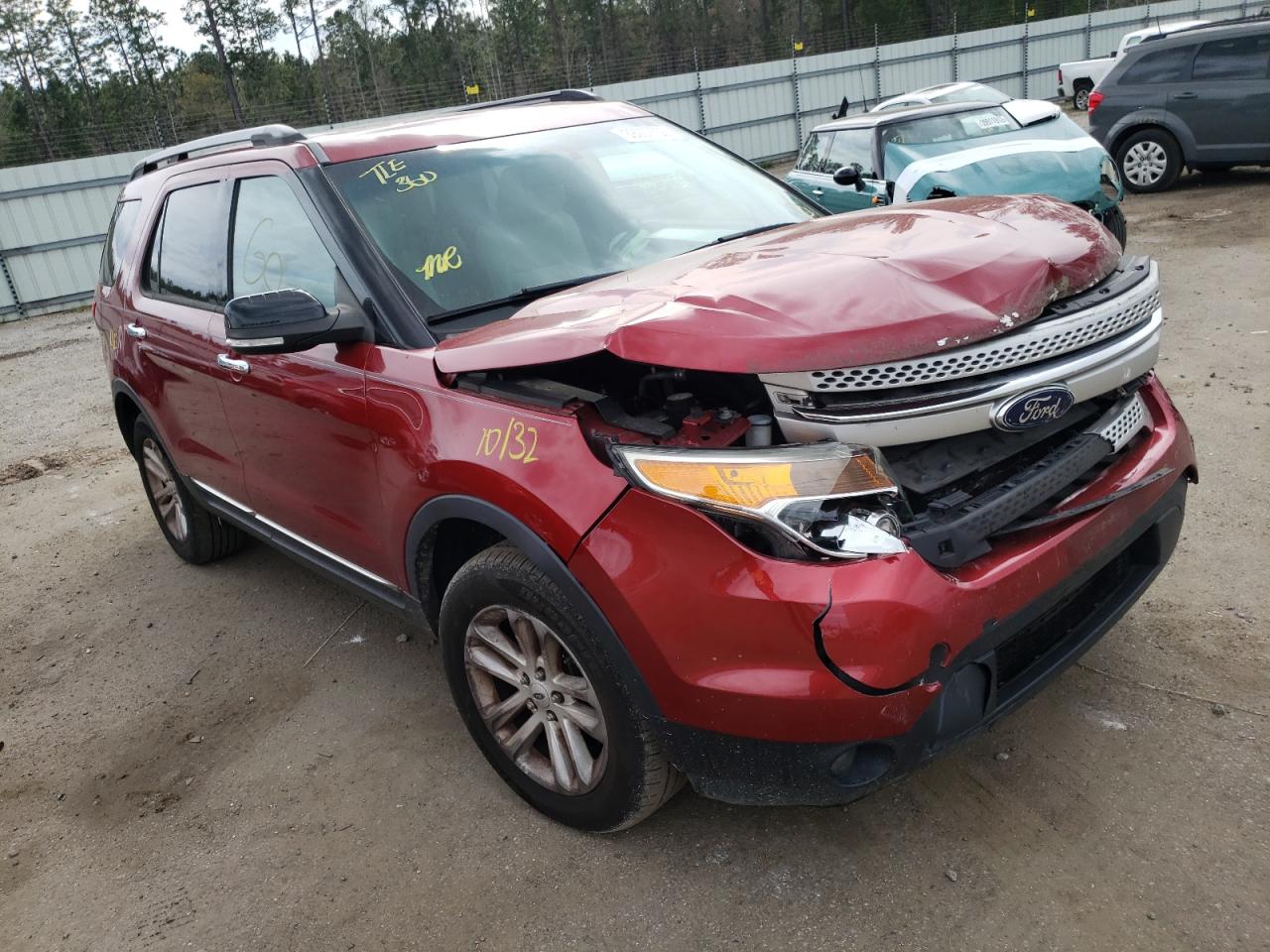 FORD EXPLORER X 2013 with VIN 1FM5K8D8XDGB86265 - Photo from auction