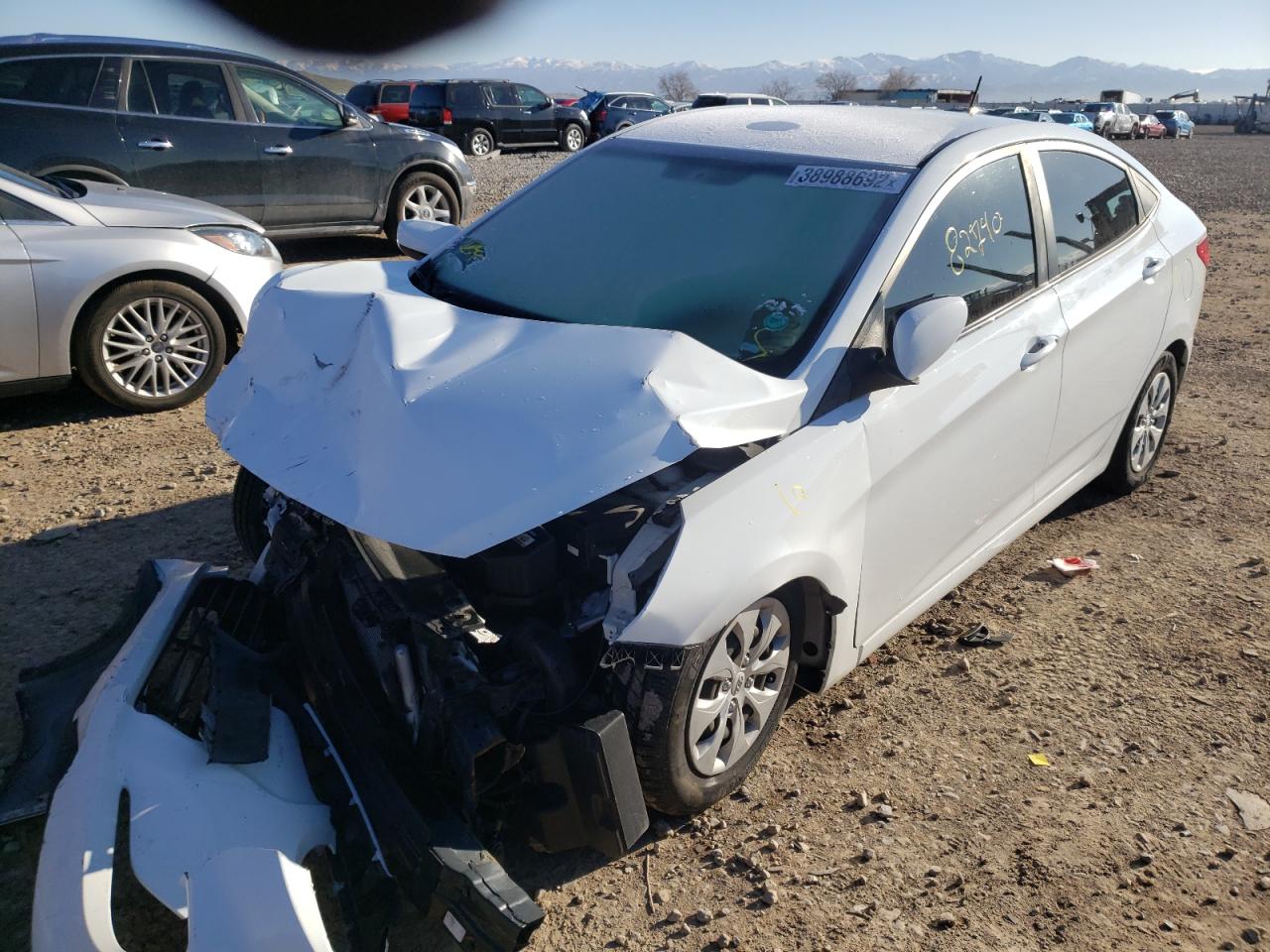 Photo 2 from auction – 2016 HYUNDAI ACCENT SE with VIN KMHCT4AE4GU123904