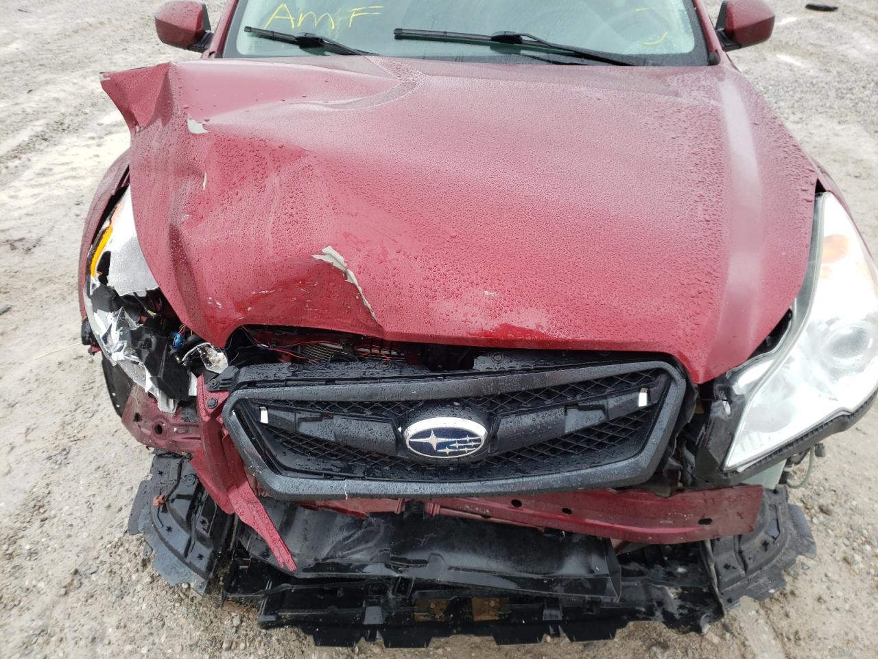 Photo 7 from auction – 2011 SUBARU LEGACY 2.5 with VIN 4S3BMBK61B3258734