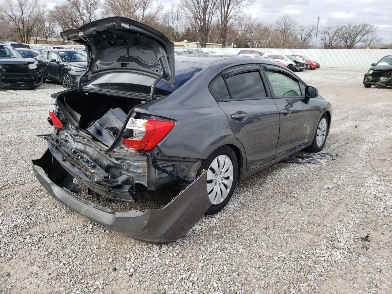Photo 4 from auction – 2012 HONDA CIVIC SI with VIN 2HGFB6E5XCH700329