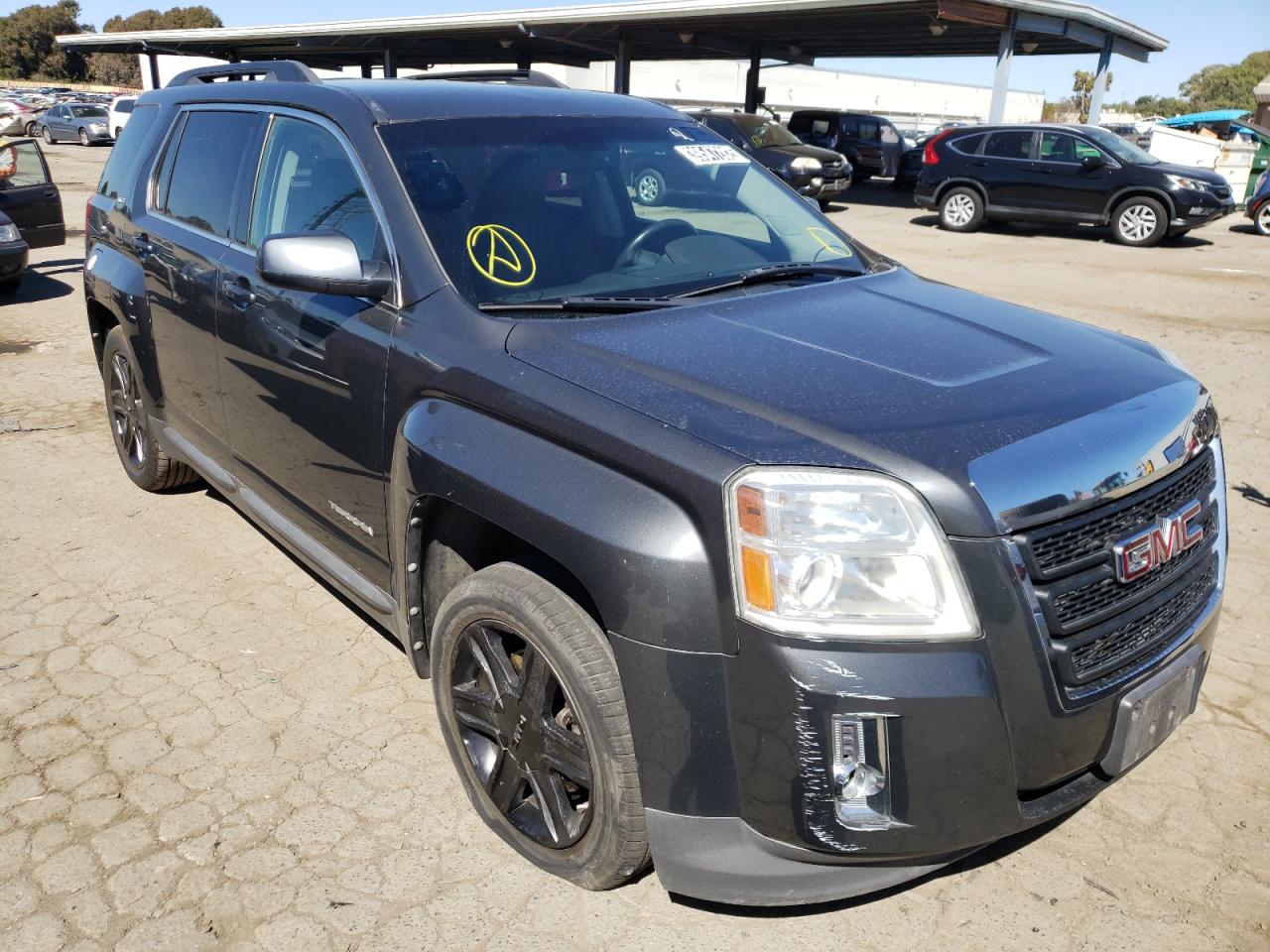 GMC TERRAIN SL 2011 with VIN 2CTALUEC1B6378803 - Photo from auction