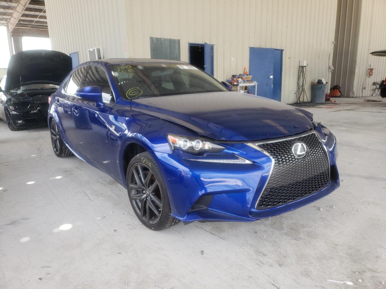 LEXUS IS 200T 2016 with VIN JTHBA1D24G5007990 - Photo from auction