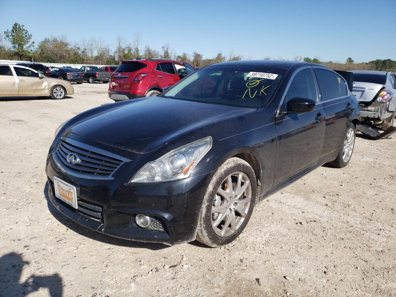 Photo 2 from auction – 2012 INFINITI G37 BASE with VIN JN1CV6AP3CM621911