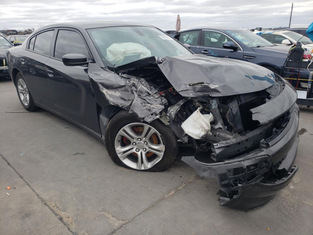 DODGE CHARGER SX 2019 with VIN 2C3CDXBG8KH753198 - Photo from auction