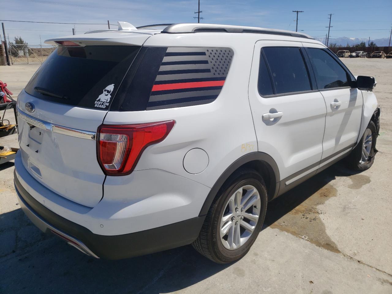 Photo 4 from auction – 2017 FORD EXPLORER X with VIN 1FM5K7D84HGE24207