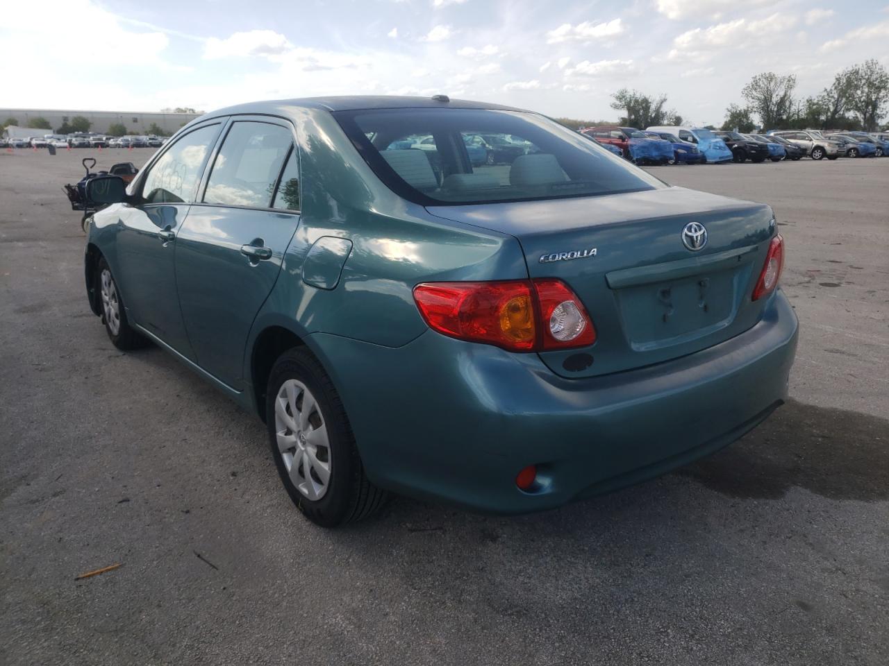 Photo 3 from auction – 2009 TOYOTA COROLLA with VIN JTDBL40E999041982
