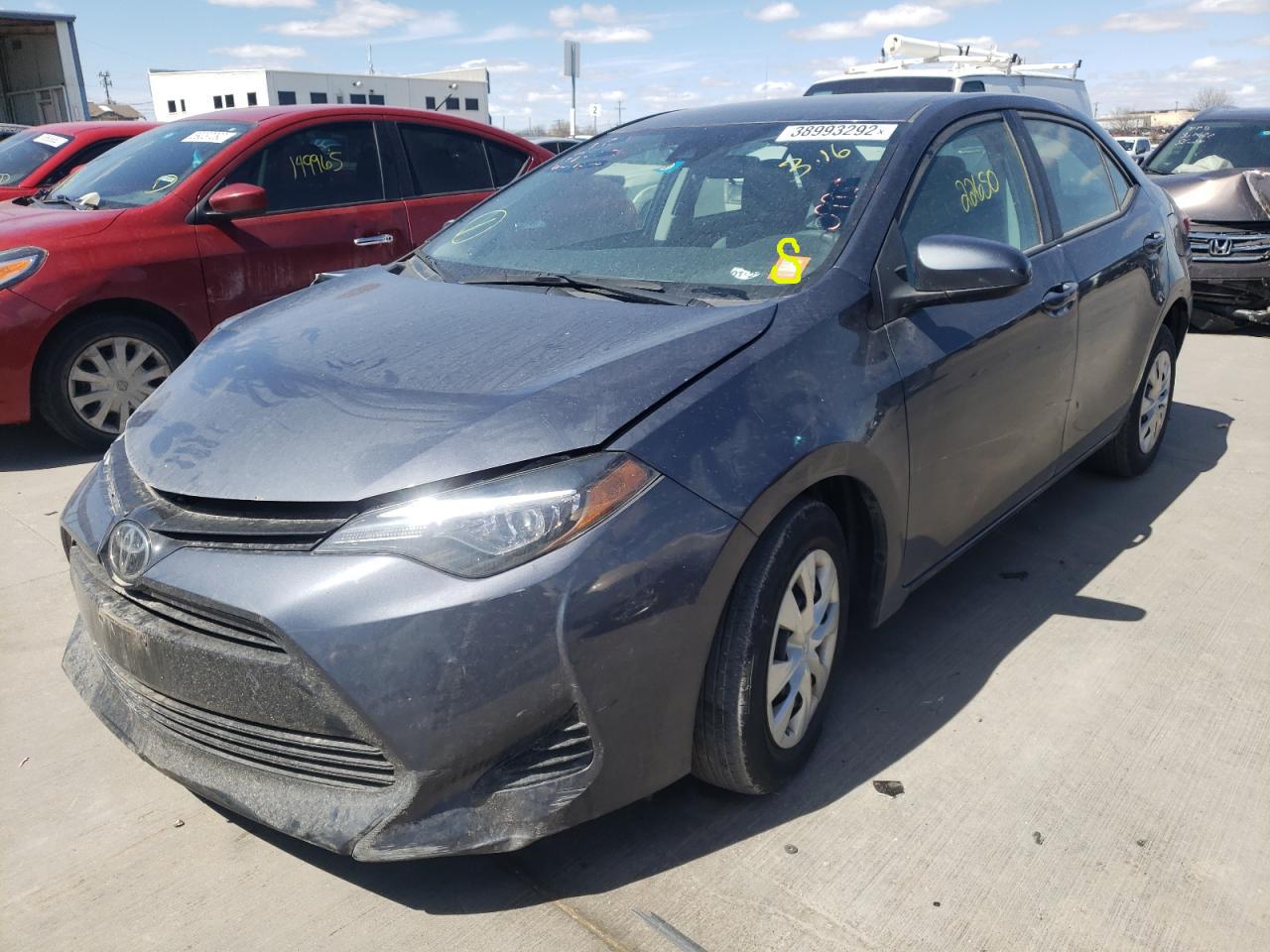 Photo 2 from auction – 2018 TOYOTA COROLLA L with VIN 5YFBURHE1JP760995
