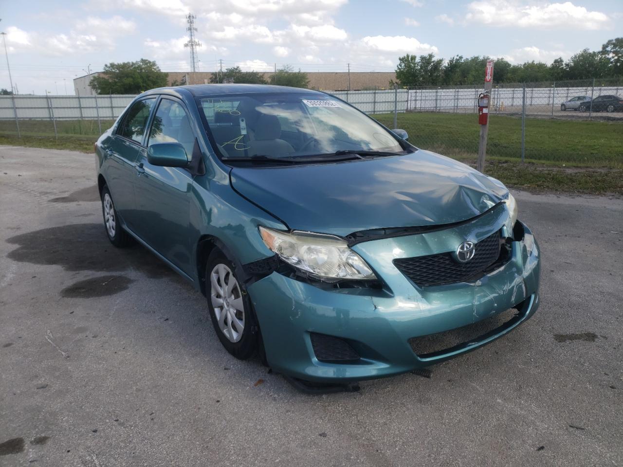 TOYOTA COROLLA 2009 with VIN JTDBL40E999041982 - Photo from auction
