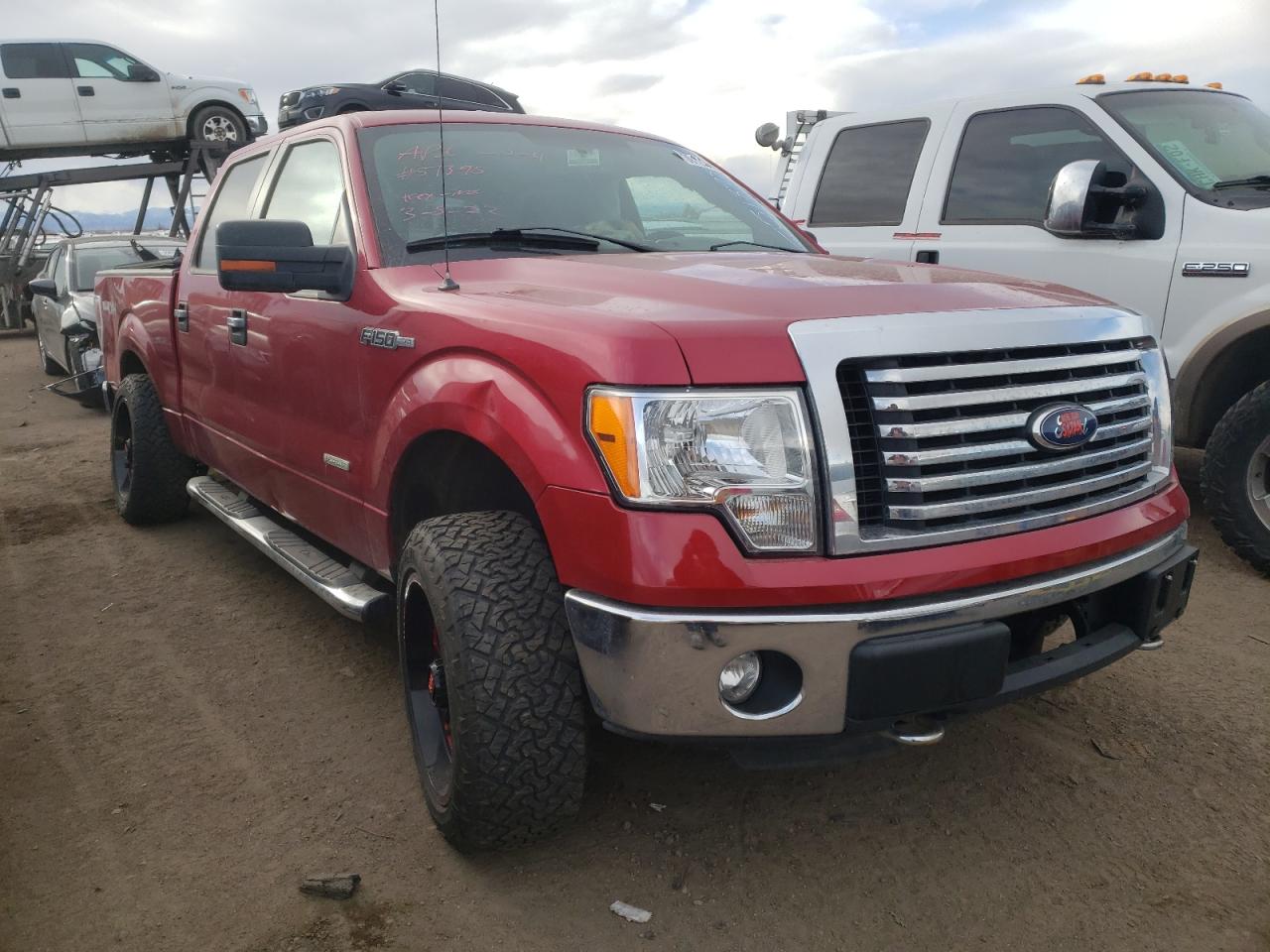 FORD F150 SUPER 2012 with VIN 1FTFW1ET4CFA54680 - Photo from auction