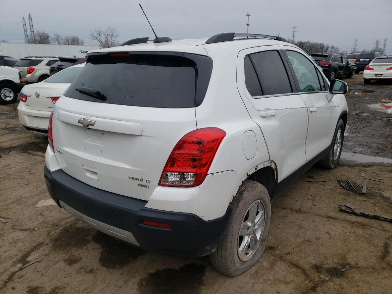 Photo 4 from auction – 2015 CHEVROLET TRAX 1LT with VIN KL7CJRSB1FB114905