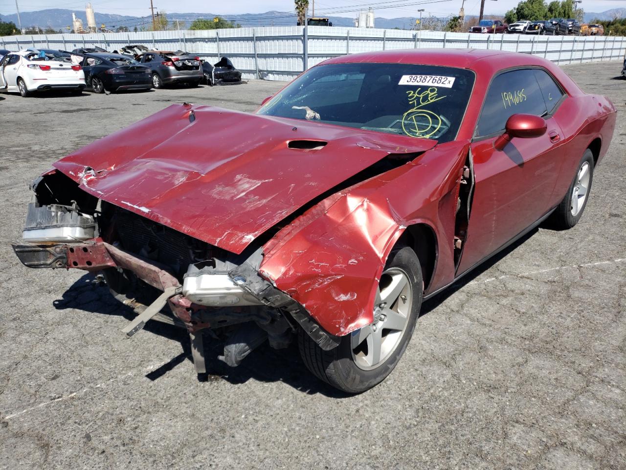 Photo 2 from auction – 2010 DODGE CHALLENGER with VIN 2B3CJ4DV9AH320956