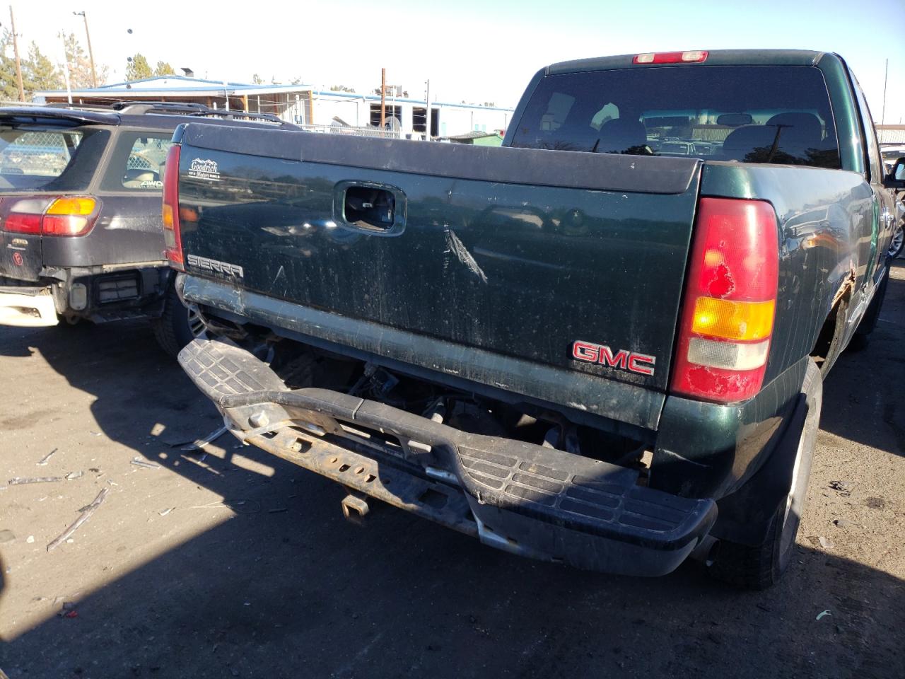 Photo 9 from auction – 2001 GMC NEW SIERRA with VIN 2GTEK19T611238752