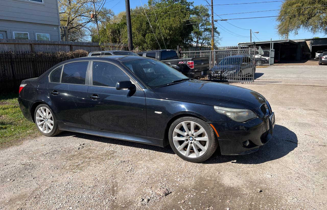BMW 550 I 2008 with VIN WBANW53528CT49600 - Photo from auction