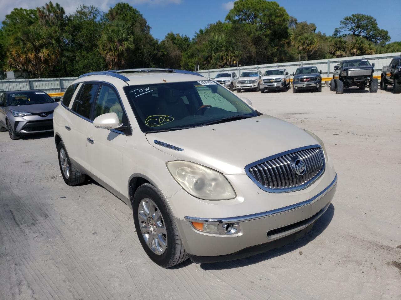 BUICK ENCLAVE 2012 with VIN 5GAKRCED9CJ264233 - Photo from auction
