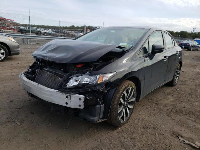Photo 2 from auction – 2014 HONDA CIVIC EXL with VIN 19XFB2F96EE240156