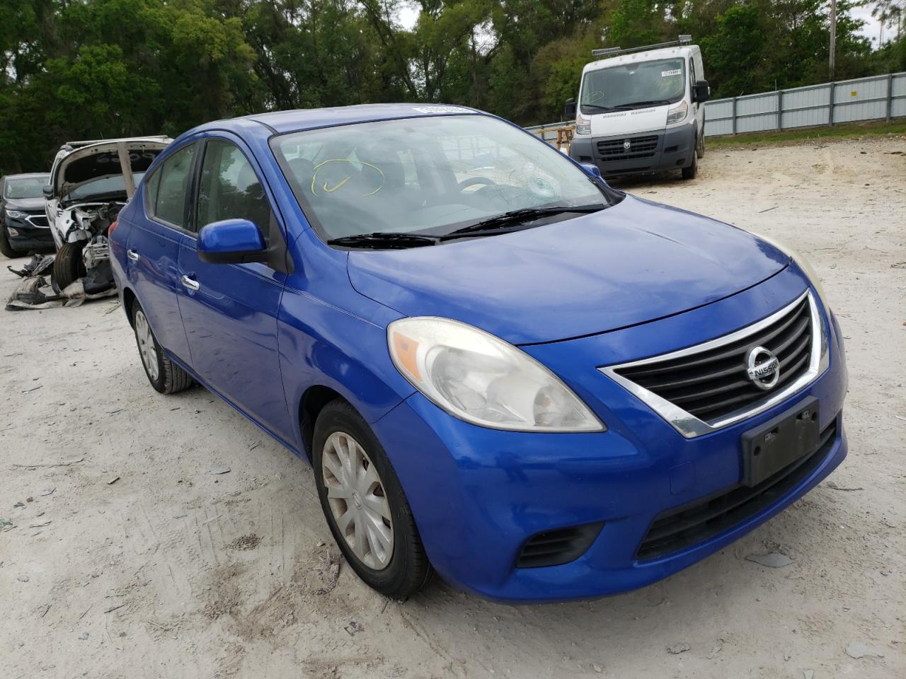 Photo 1 from auction – 2013 NISSAN VERSA S with VIN 3N1CN7AP8DL847072