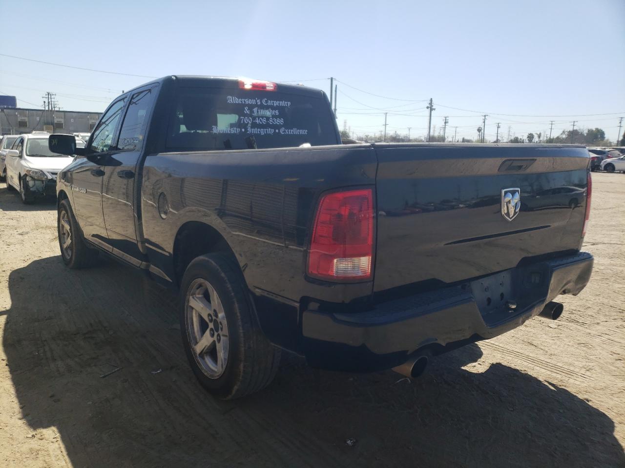 Photo 3 from auction – 2012 DODGE RAM 1500 S with VIN 1C6RD6FT8CS221801