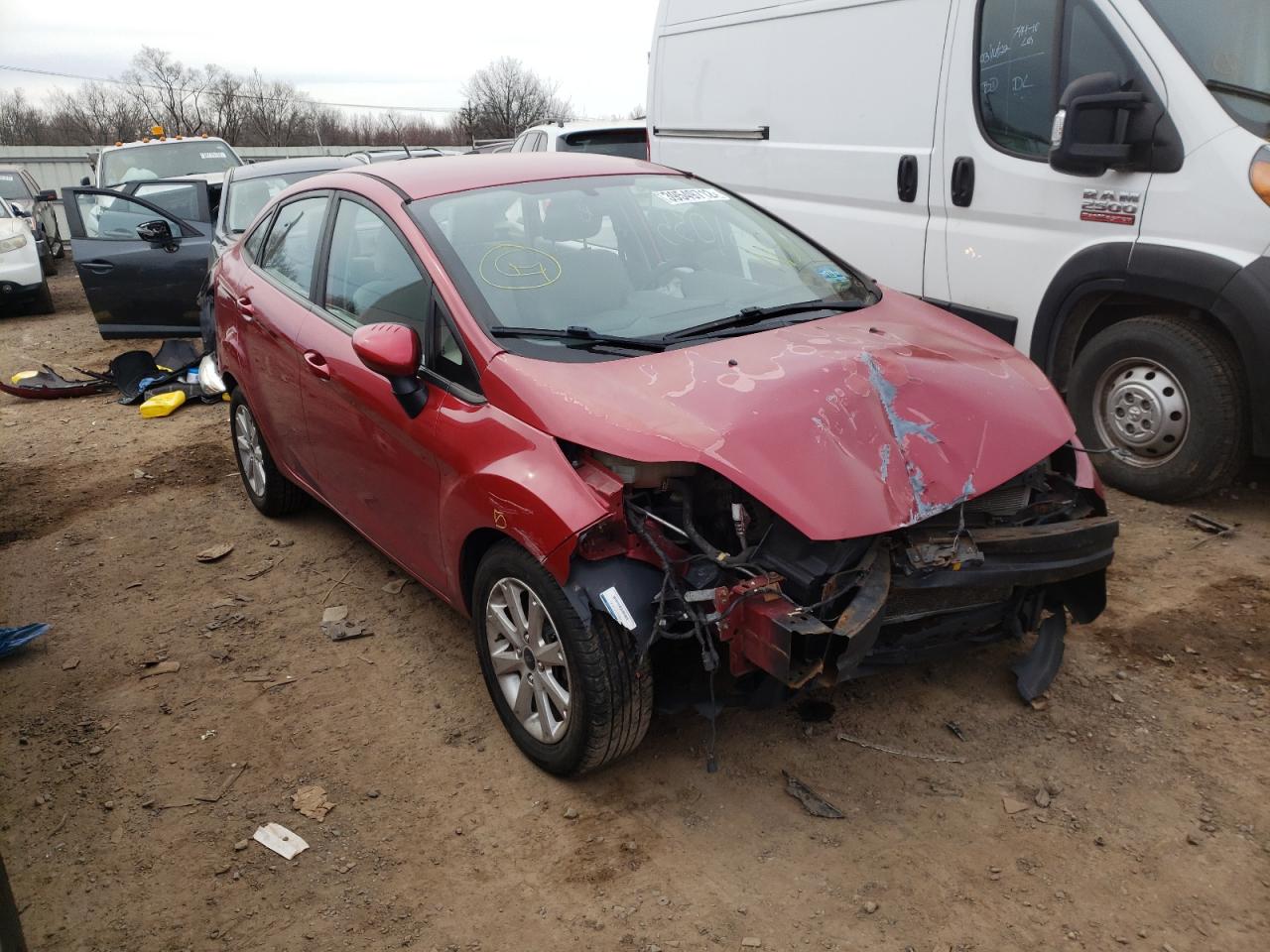 FORD FIESTA SE 2011 with VIN 3FADP4BJ8BM115364 - Photo from auction